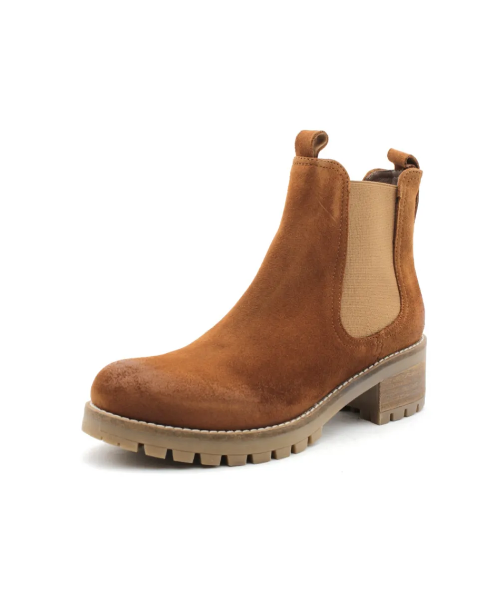 Bottines | L'Empreinte Chaussures MINKA DESIGN FAN camel