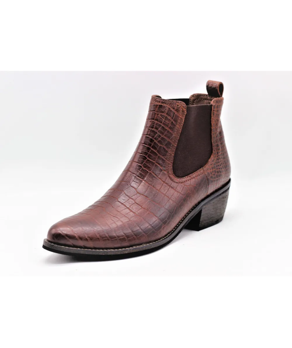 Bottines | L'Empreinte Chaussures MINKA DESIGN VAYA PHYNIX marron