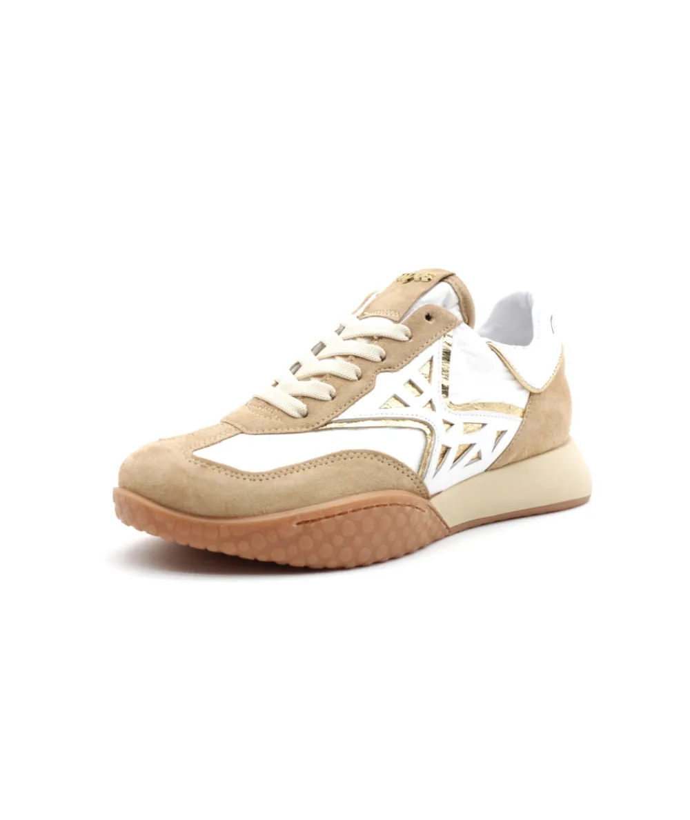 Baskets | L'Empreinte Chaussures MJUS T95105 Blanc/sable