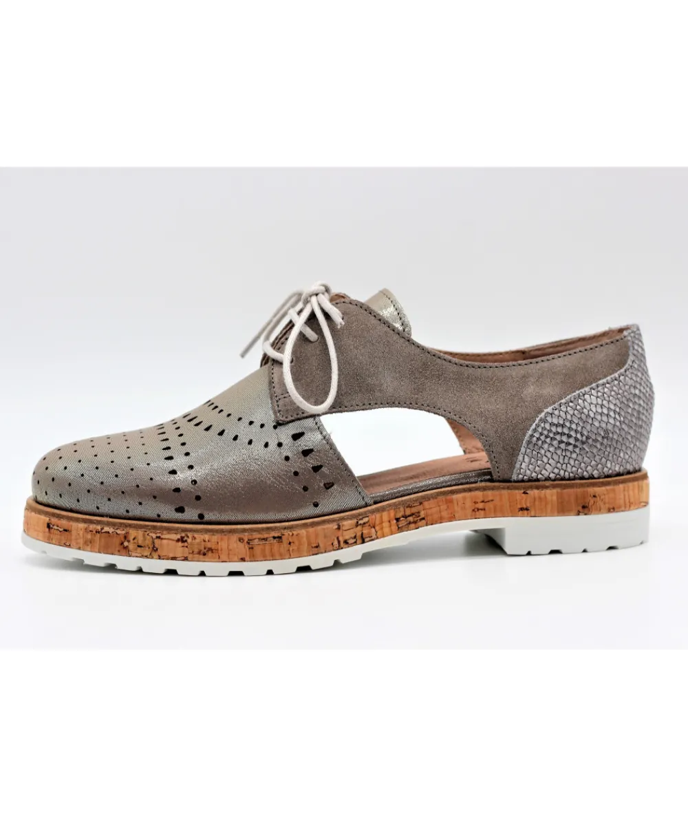 Derbies | L'Empreinte Chaussures MURATTI AGNELA T0288 acier