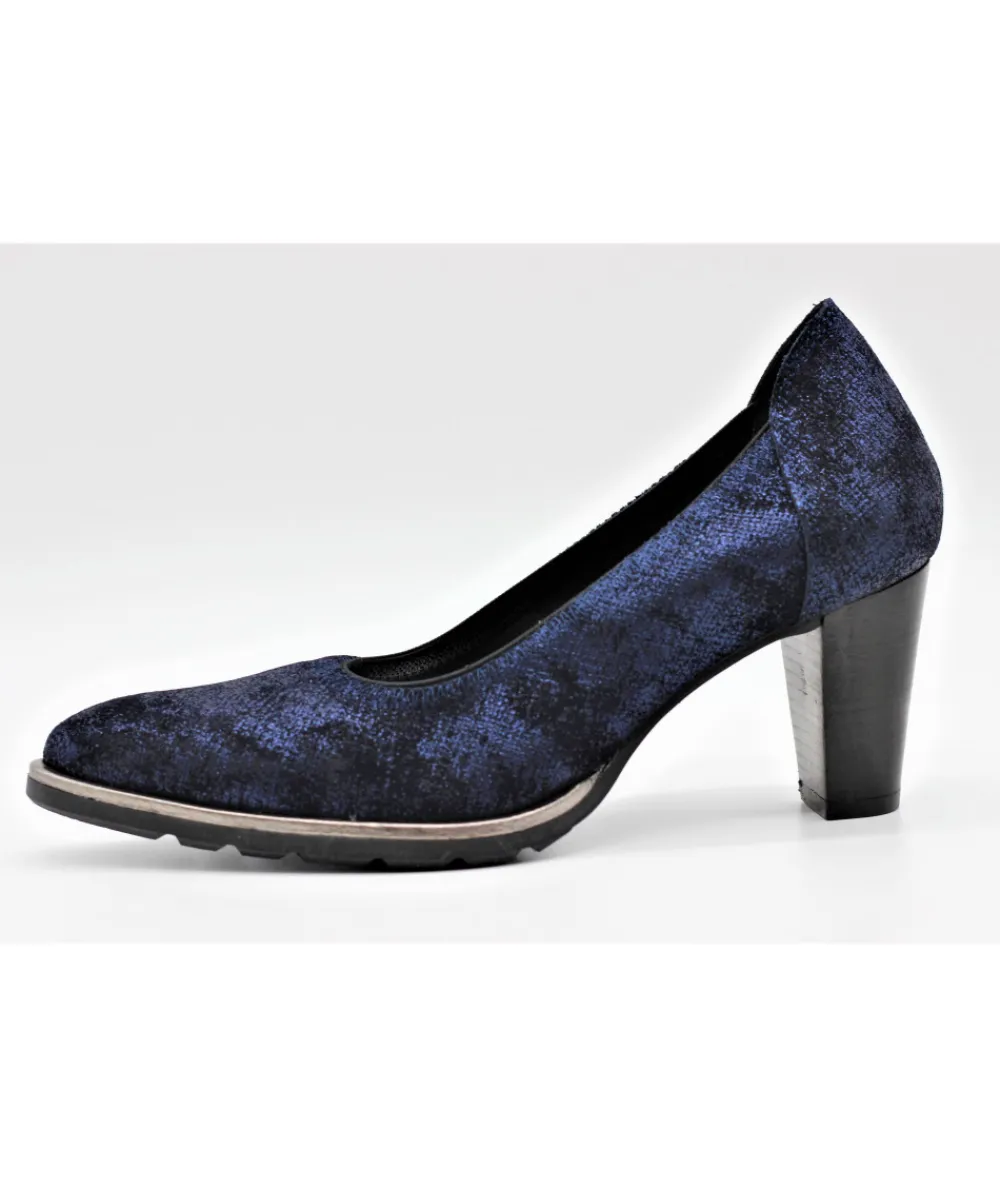 Escarpins | L'Empreinte Chaussures MYMA 1834 RAPHIA bleu