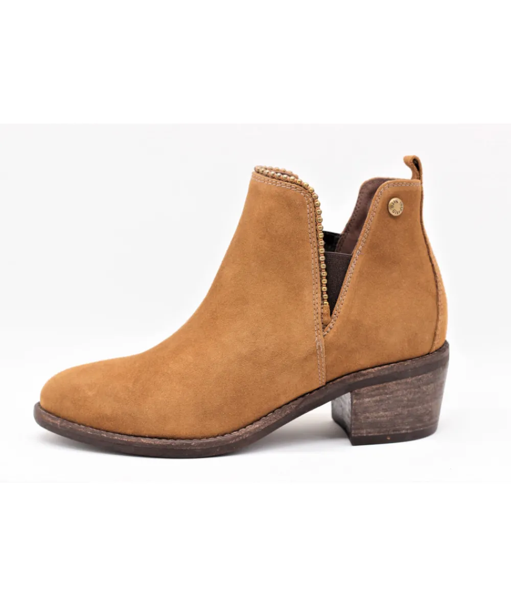 Bottines | L'Empreinte Chaussures NEROGIARDINI 13080 Marron clair