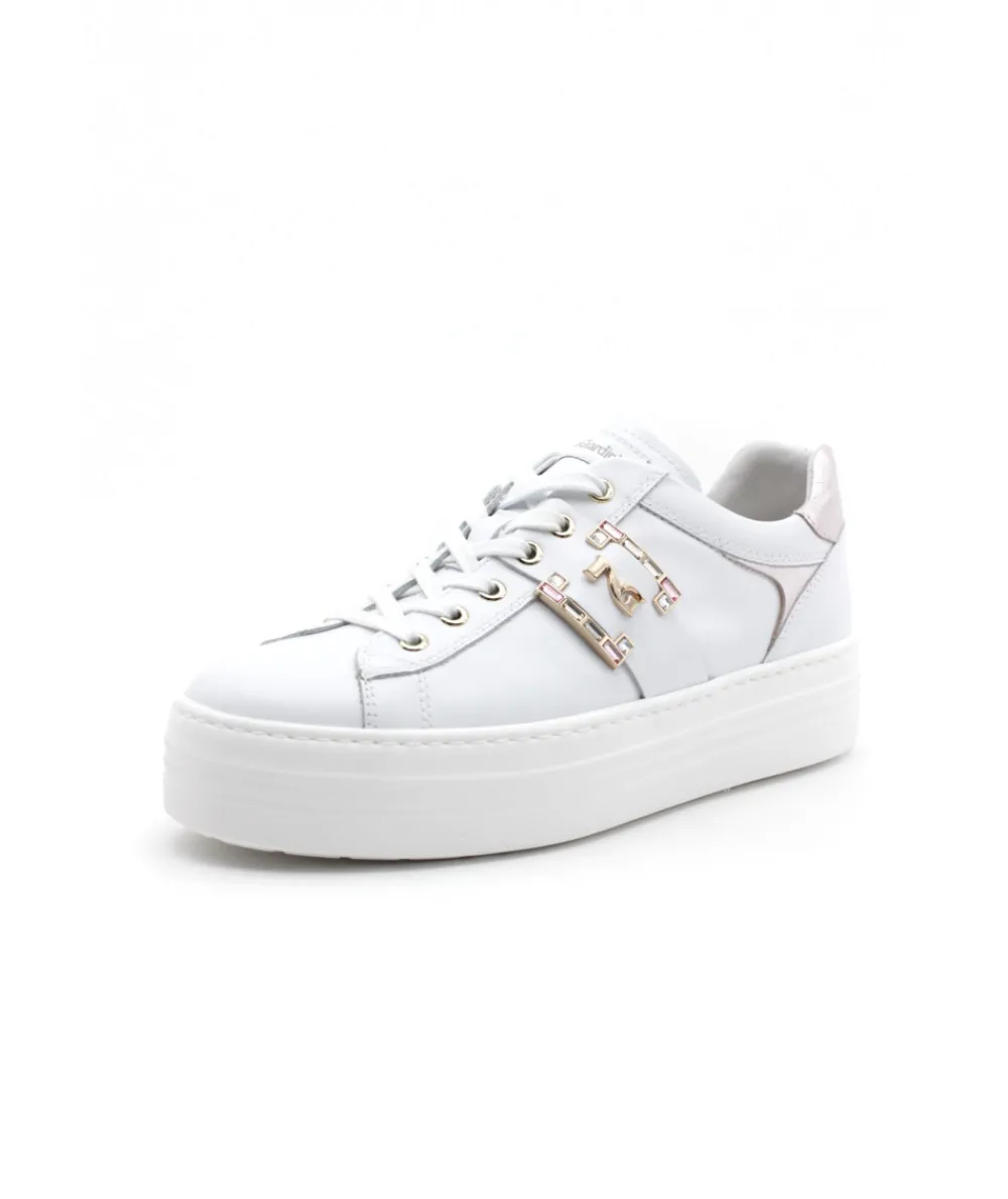 Baskets | L'Empreinte Chaussures NEROGIARDINI E409967D blanc