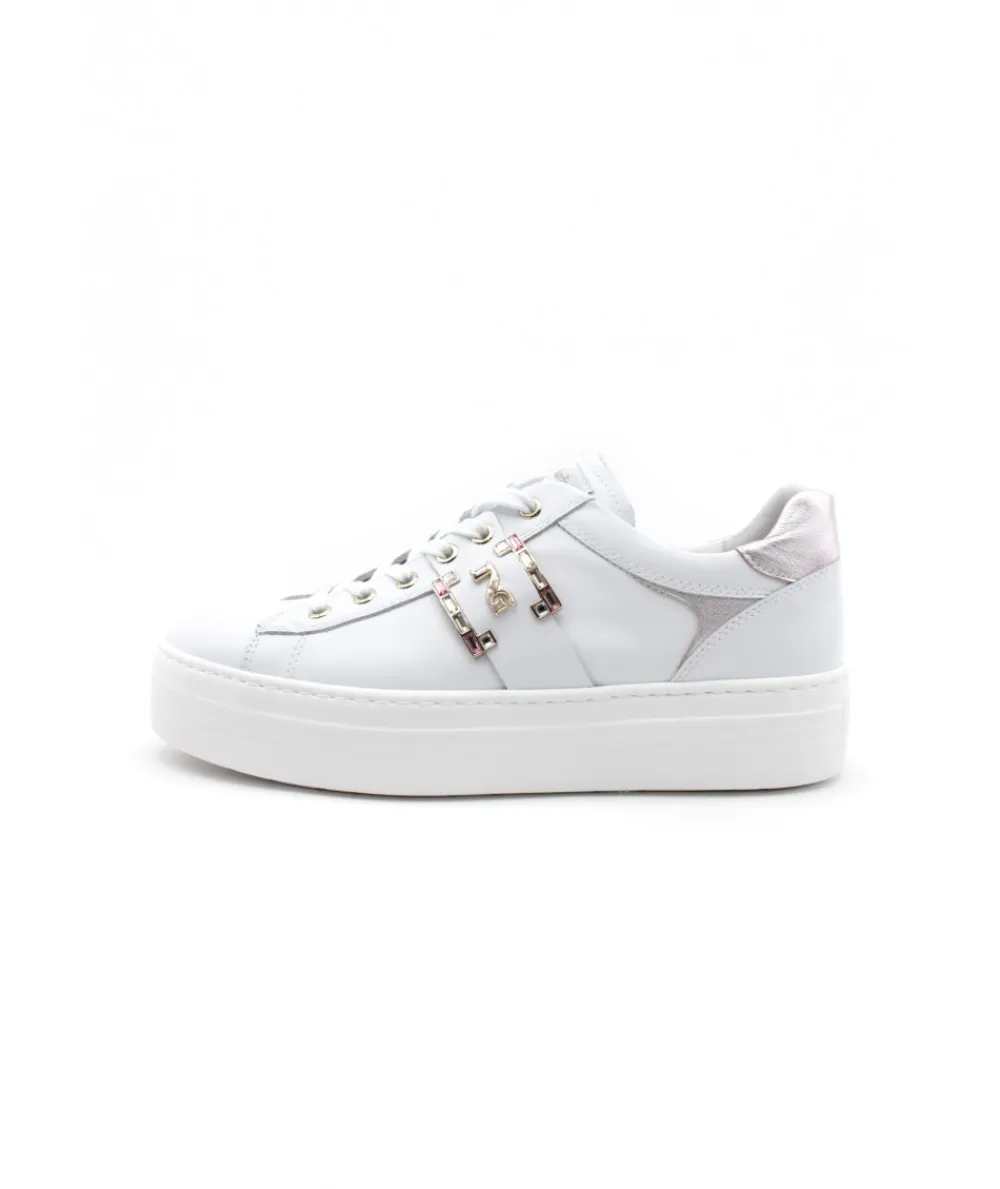 Baskets | L'Empreinte Chaussures NEROGIARDINI E409967D blanc