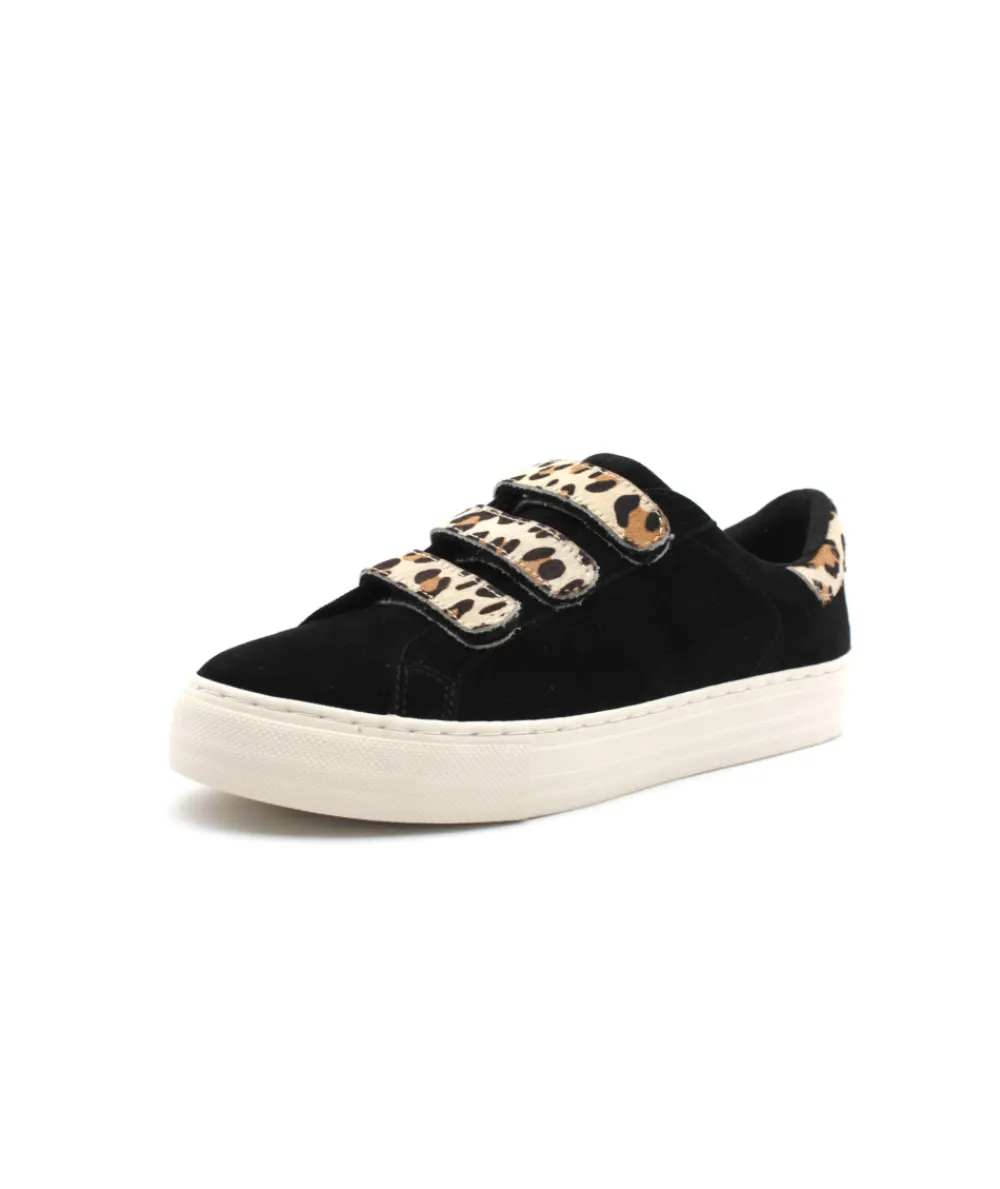 Baskets | L'Empreinte Chaussures NO NAME ARCADE STRAPS PERFOS noir