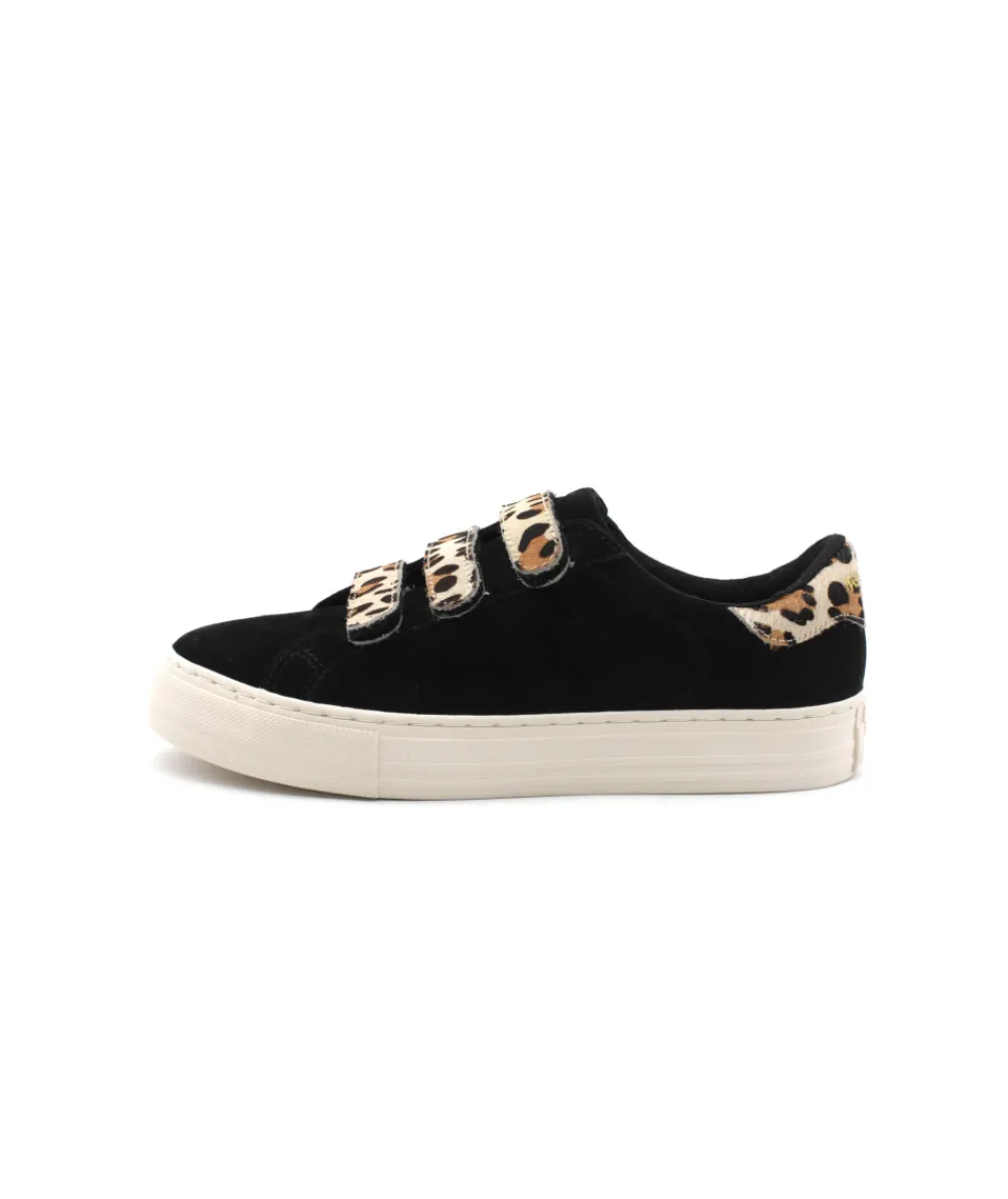 Baskets | L'Empreinte Chaussures NO NAME ARCADE STRAPS PERFOS noir