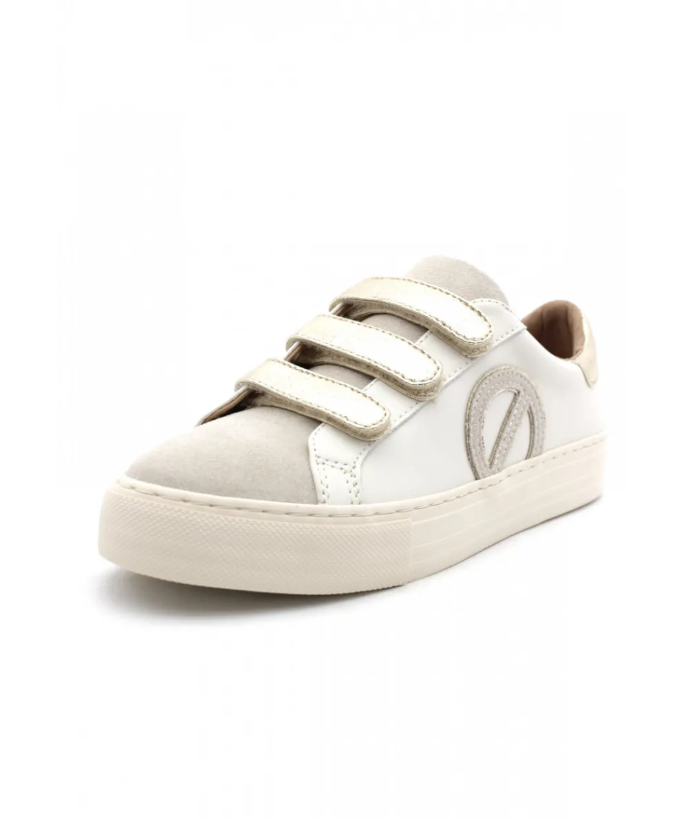 Baskets | L'Empreinte Chaussures NO NAME ARCADE STRAPS SIDE CREME