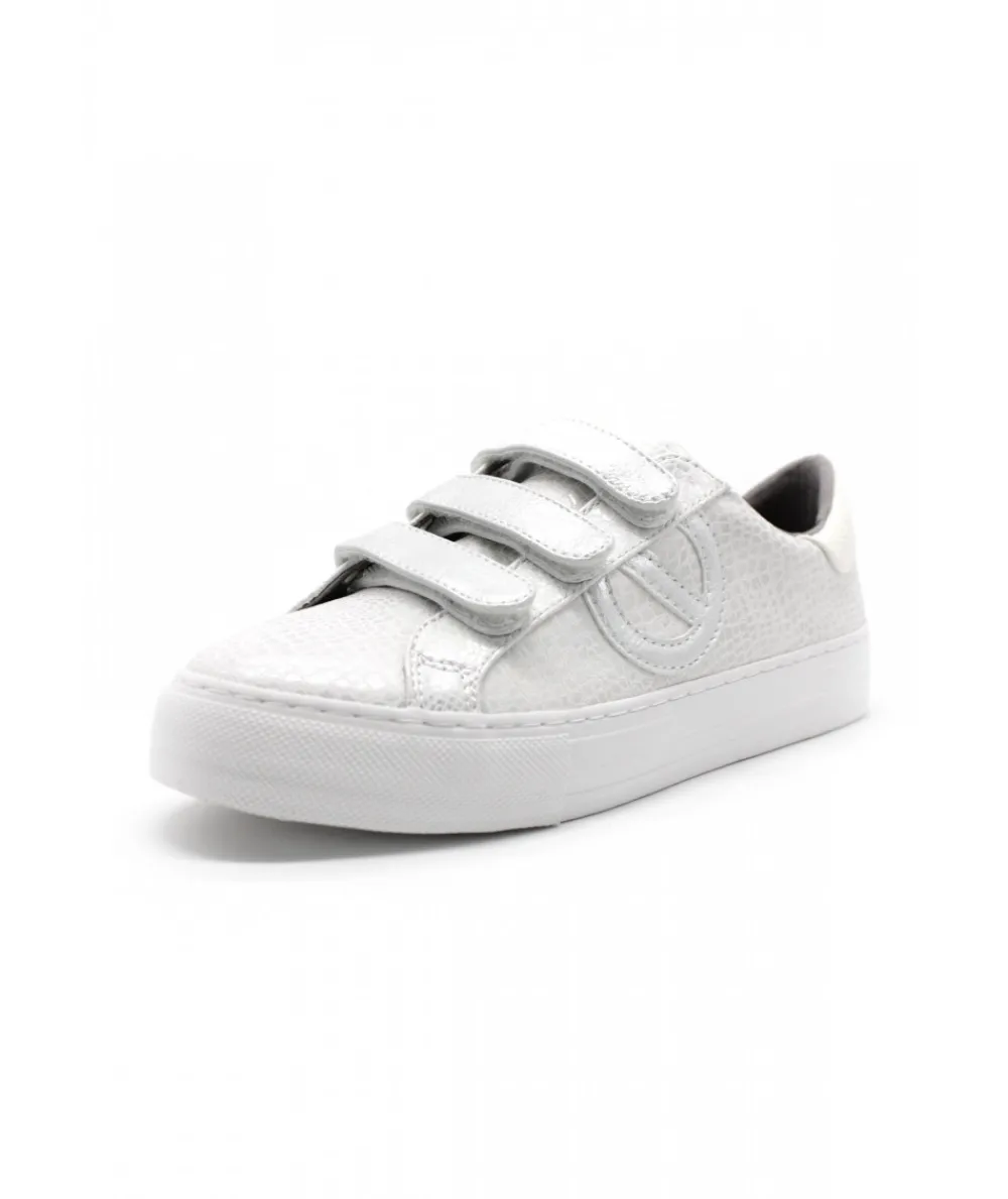 Baskets | L'Empreinte Chaussures NO NAME ARCADE STRAPS SIDE blanc