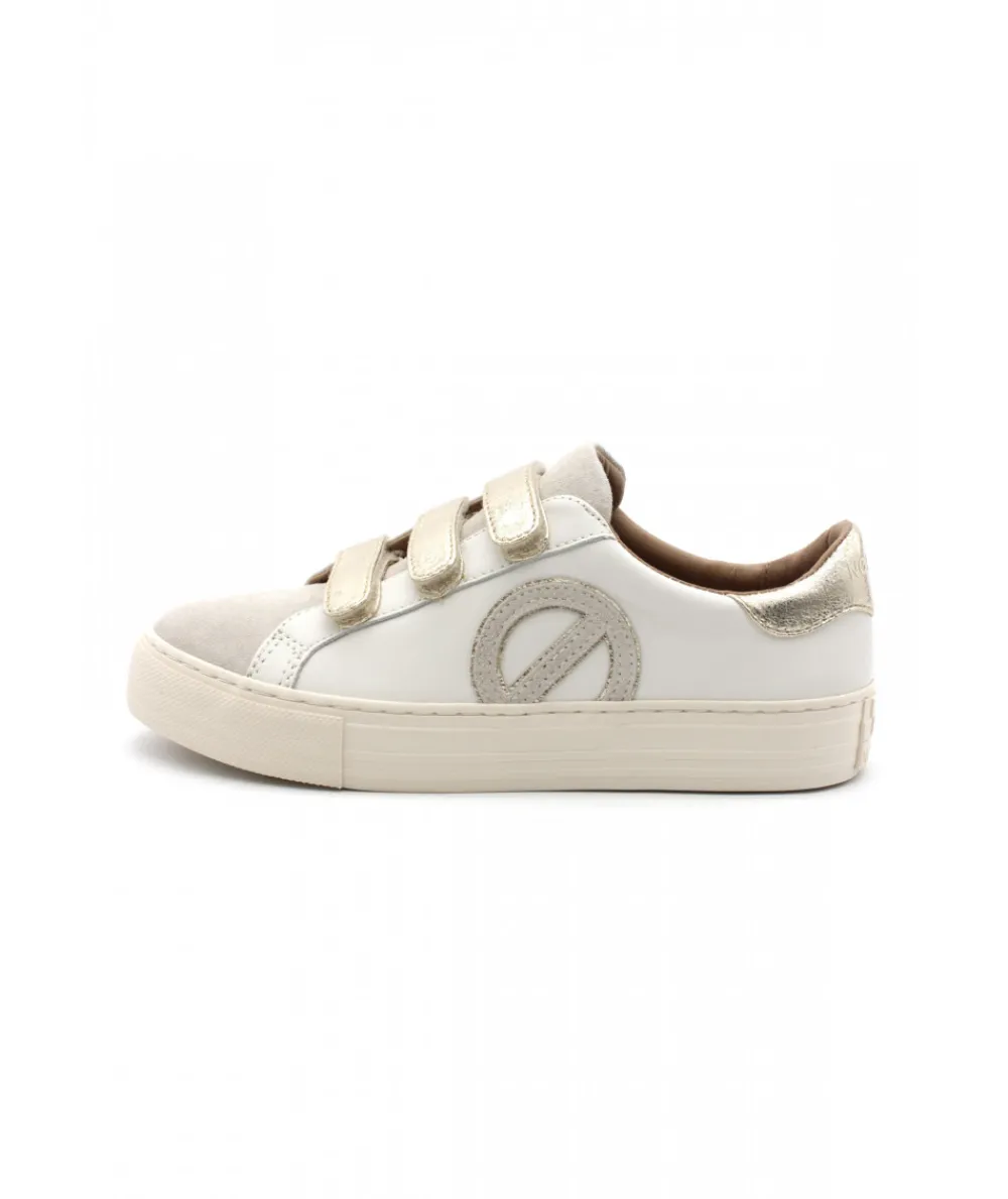 Baskets | L'Empreinte Chaussures NO NAME ARCADE STRAPS SIDE CREME