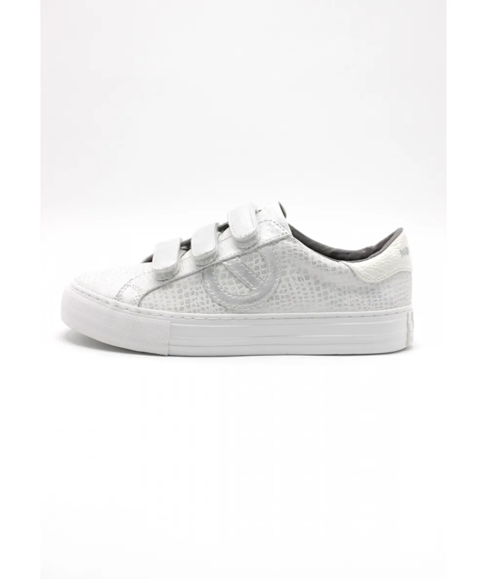 Baskets | L'Empreinte Chaussures NO NAME ARCADE STRAPS SIDE blanc
