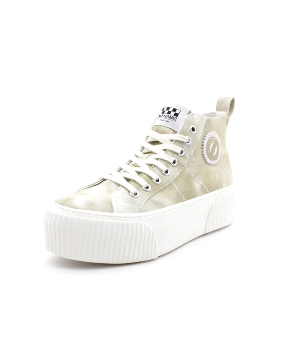 Baskets | L'Empreinte Chaussures NO NAME IRON MID SIDE BEACH kaki