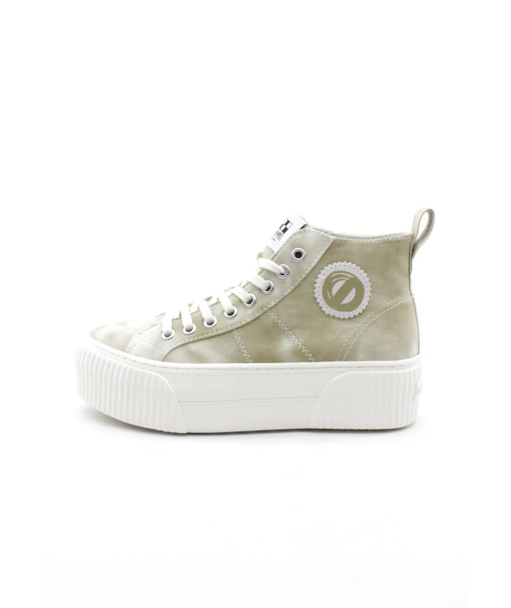 Baskets | L'Empreinte Chaussures NO NAME IRON MID SIDE BEACH kaki