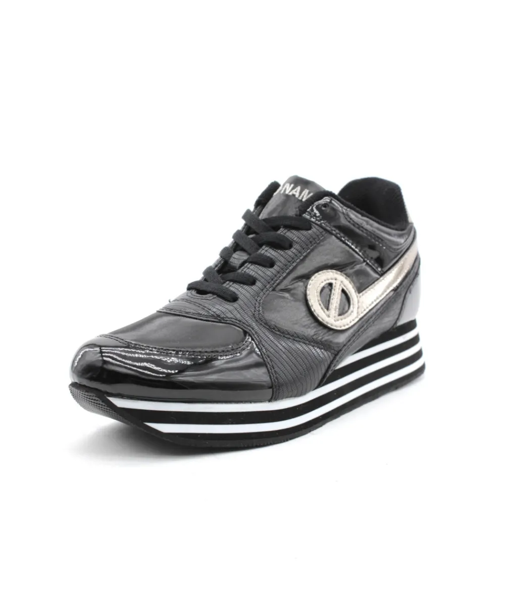 Baskets | L'Empreinte Chaussures NO NAME PARKO JOGGER PATENT LIZ noir