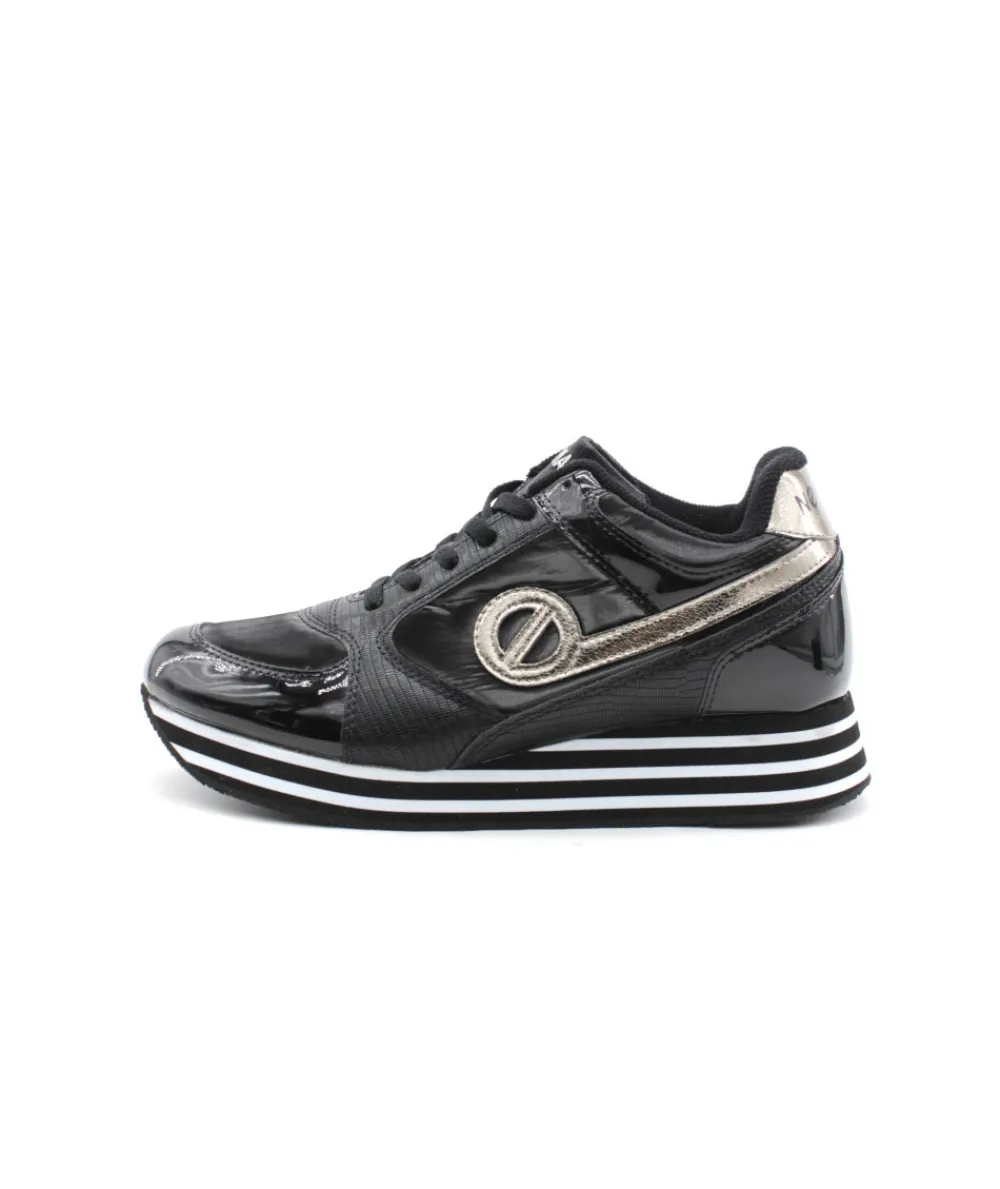 Baskets | L'Empreinte Chaussures NO NAME PARKO JOGGER PATENT LIZ noir