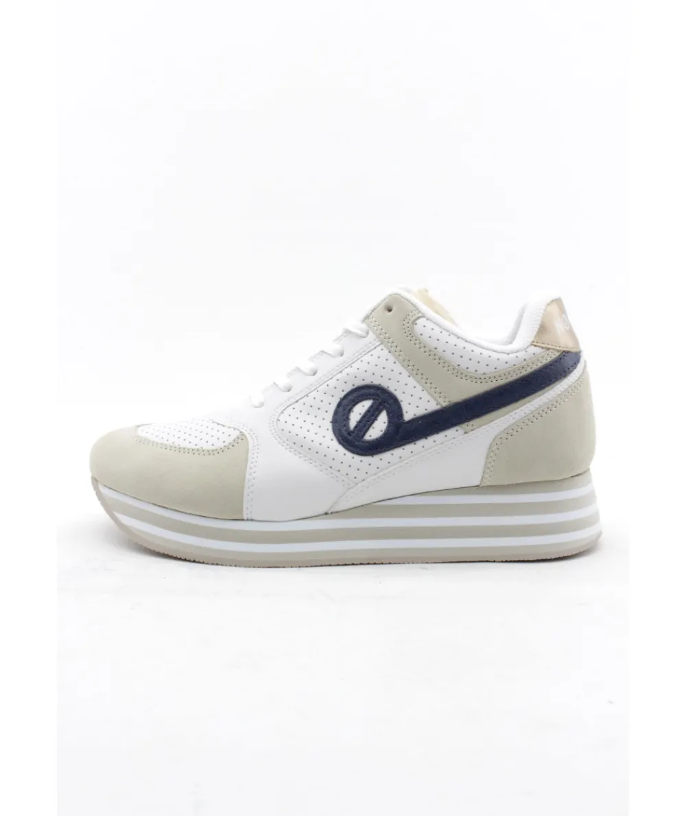 Baskets | L'Empreinte Chaussures NO NAME PARKO JOGGER SOFT SUEDE blanc