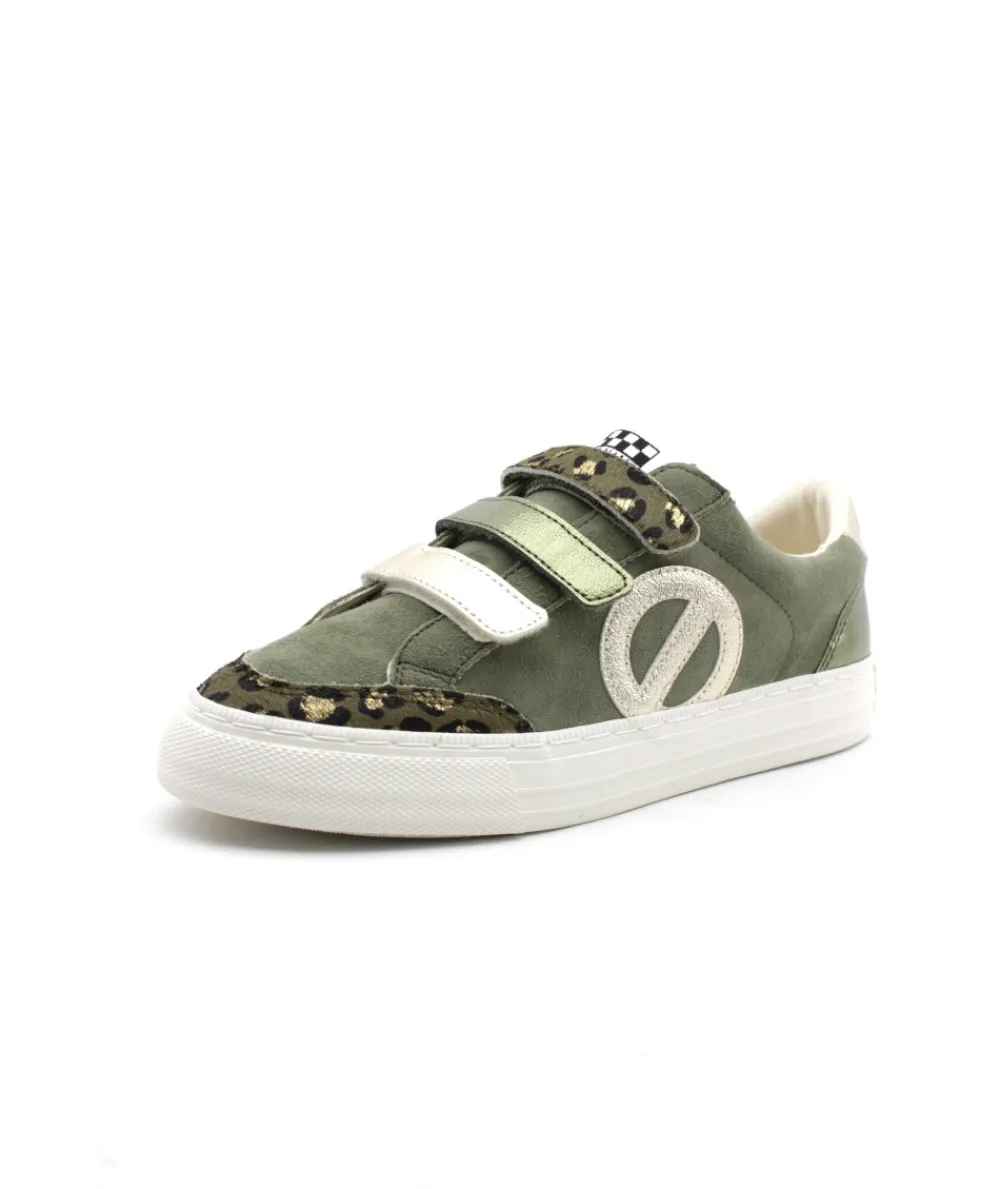 Baskets | L'Empreinte Chaussures NO NAME STRIKE STRAPS vert