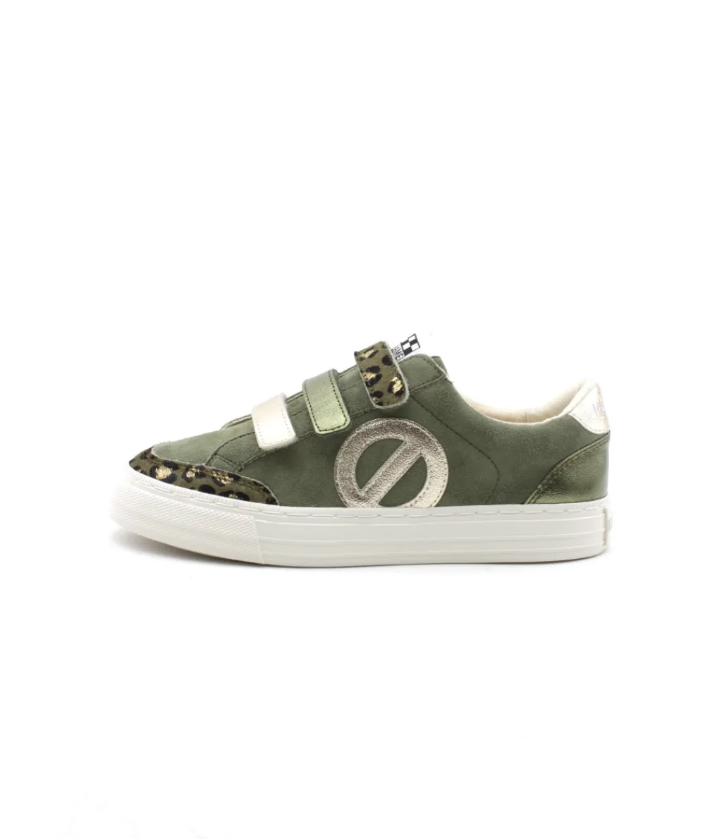 Baskets | L'Empreinte Chaussures NO NAME STRIKE STRAPS vert