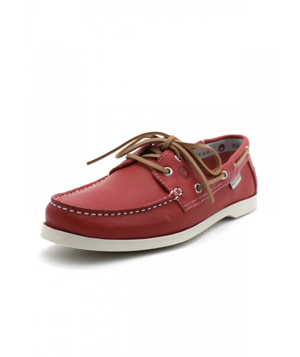 Bateaux | L'Empreinte Chaussures ORLANDO 1421 rouge