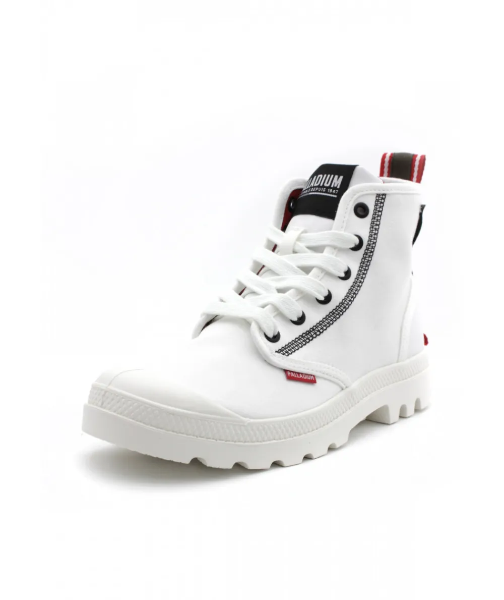 Baskets | L'Empreinte Chaussures PALLADIUM PAMPA DARE blanc