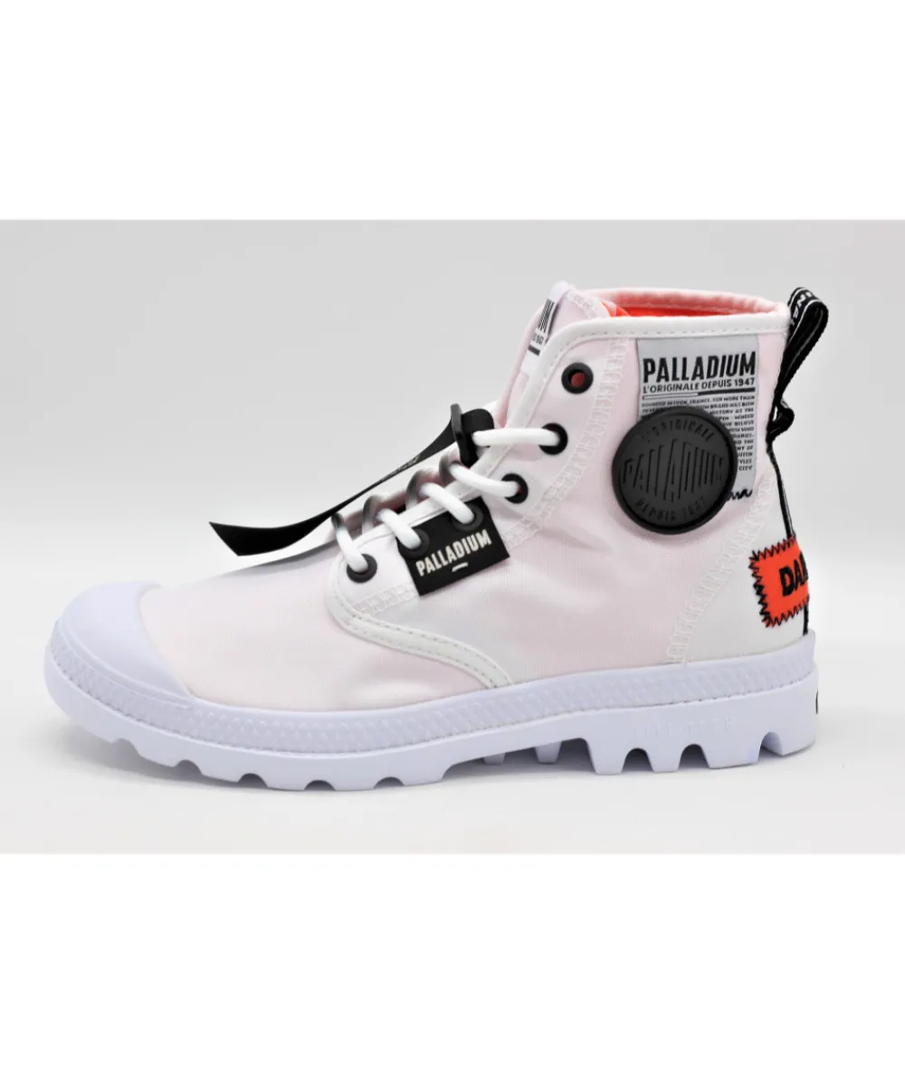 Baskets | L'Empreinte Chaussures PALLADIUM PAMPA LITE OVERLAB blanc