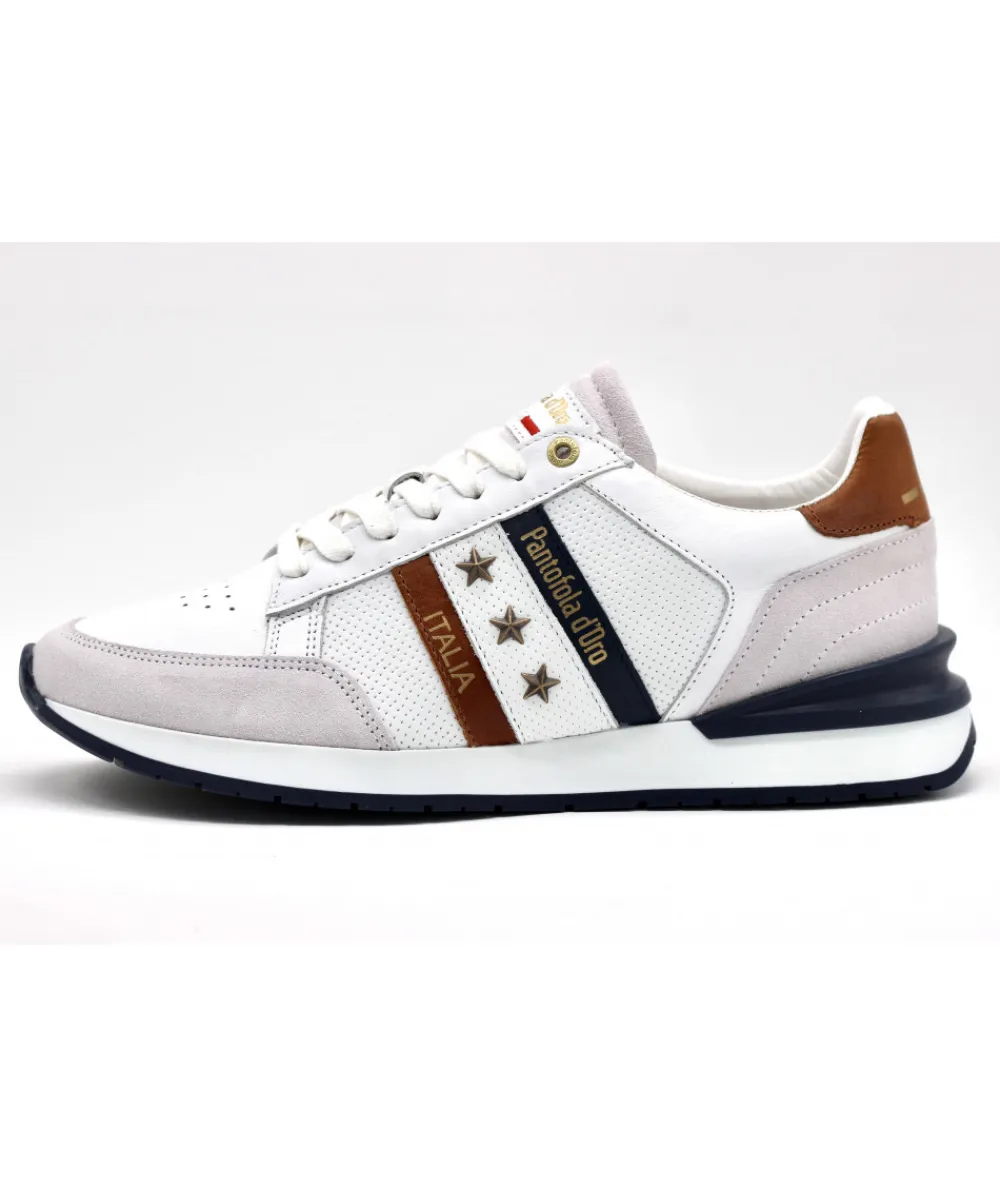 Baskets | L'Empreinte Chaussures PANTOFOLA D'ORO ASCOLI RUNNER UOMO LOW blanc