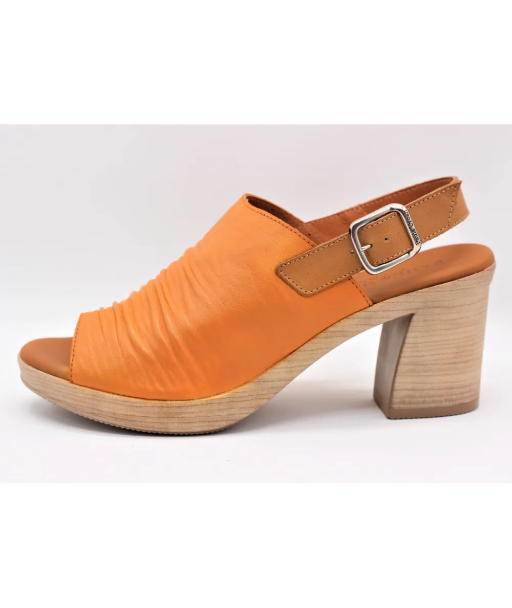 Sandales Et Nu-Pieds | L'Empreinte Chaussures PAULA URBAN 17233 orange