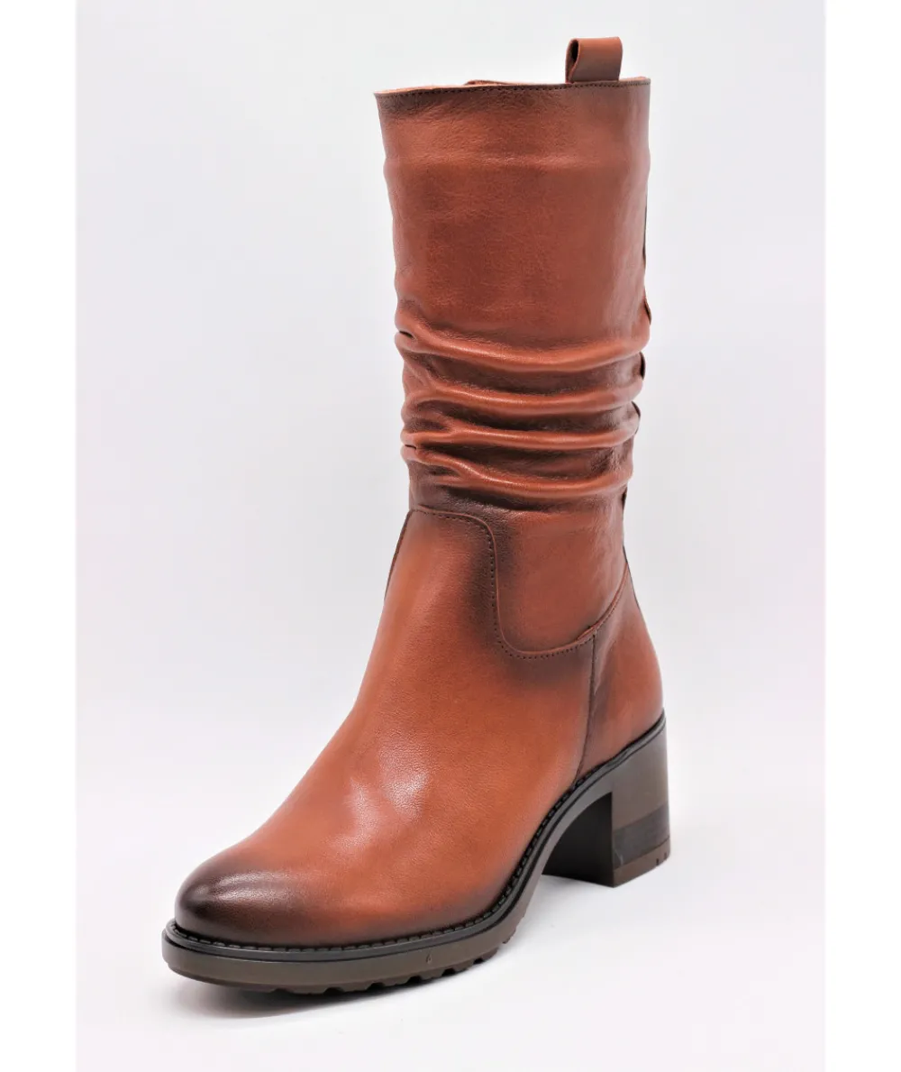 Bottes | L'Empreinte Chaussures PAULA URBAN 81008 brandy