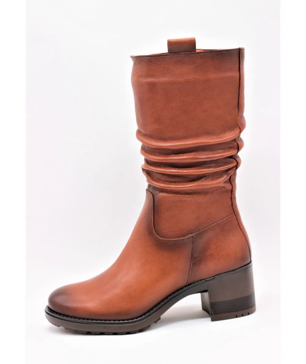 Bottes | L'Empreinte Chaussures PAULA URBAN 81008 brandy