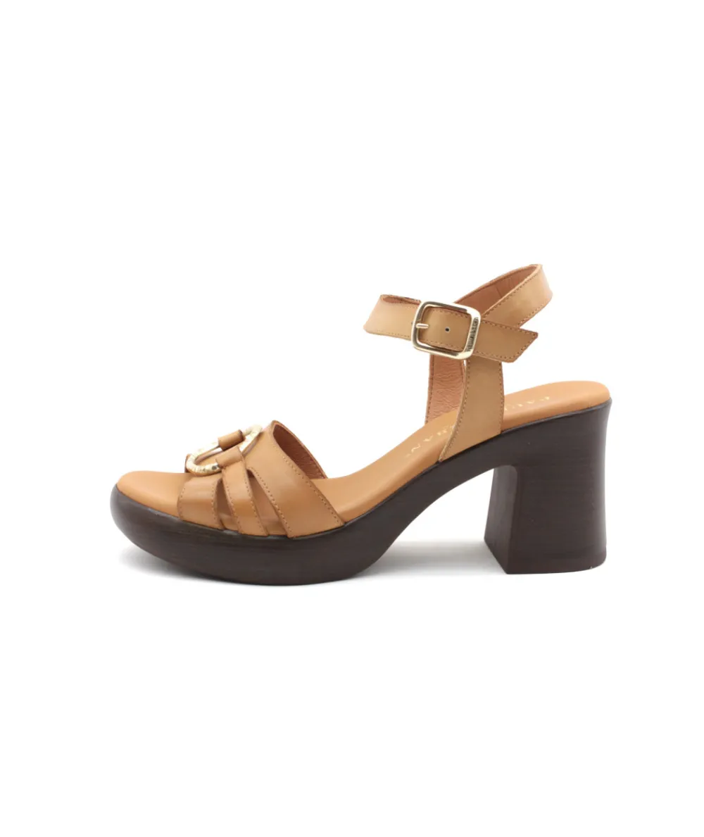 Sandales Et Nu-Pieds | L'Empreinte Chaussures PAULA URBAN 32-664 BANGLA camel