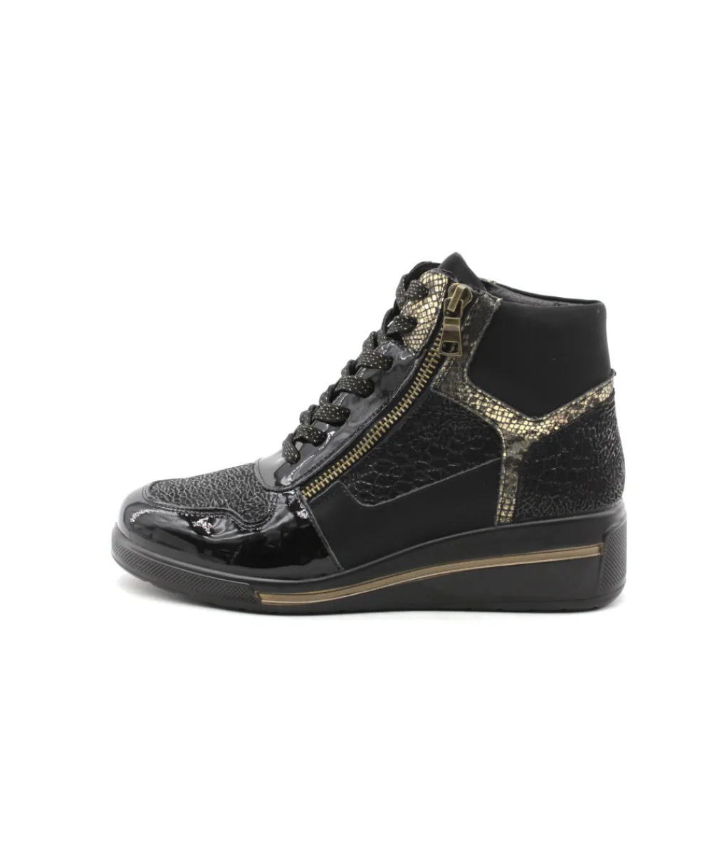 Baskets | L'Empreinte Chaussures PEDI GIRL ALOAB AMO noir