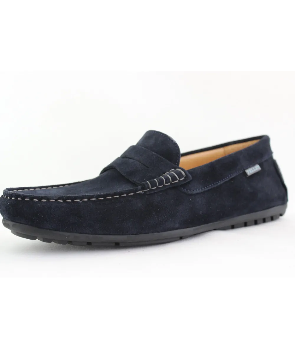 Mocassins | L'Empreinte Chaussures PELLET MOCASSINS CADOR VELOURS marine