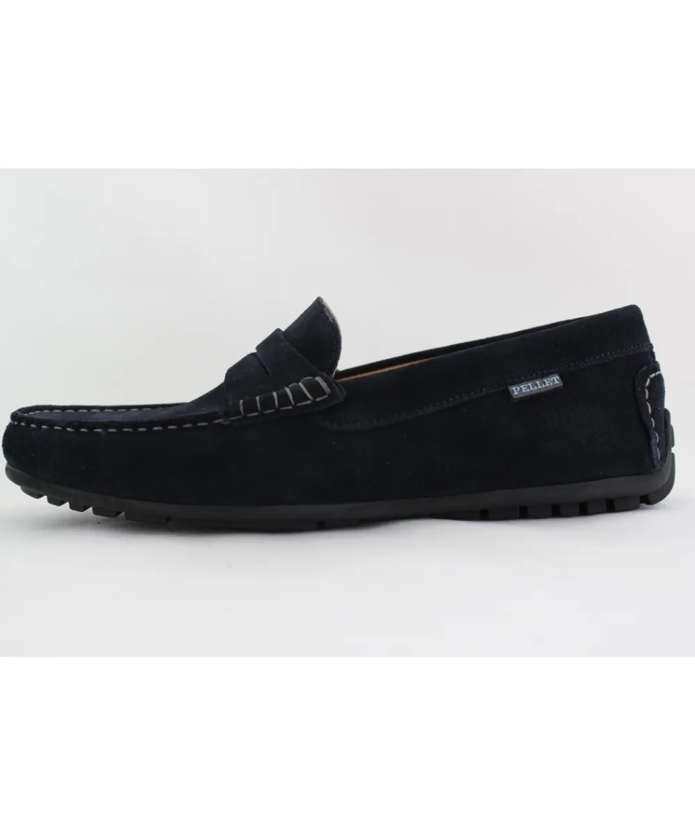 Mocassins | L'Empreinte Chaussures PELLET MOCASSINS CADOR VELOURS marine