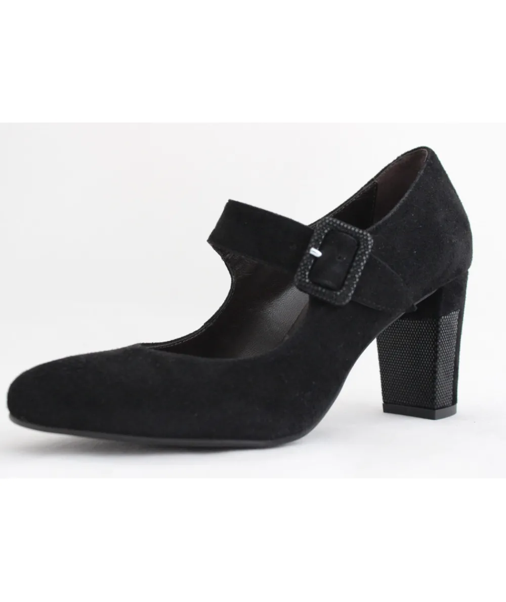 Escarpins | L'Empreinte Chaussures PERLATO 8426 VEL/NOIR