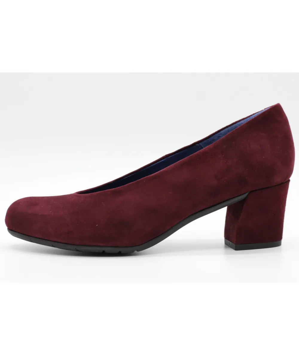 Escarpins | L'Empreinte Chaussures PERLATO ESCARPIN 8970 VELOURS bordeaux