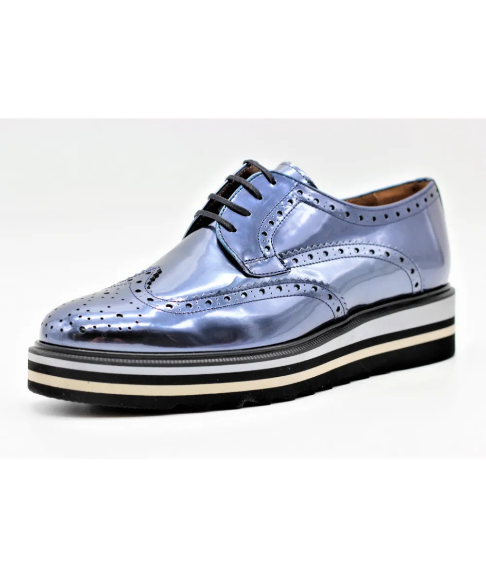 Derbies | L'Empreinte Chaussures PERTINI 12590 bleu