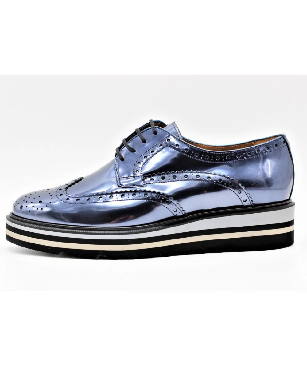 Derbies | L'Empreinte Chaussures PERTINI 12590 bleu