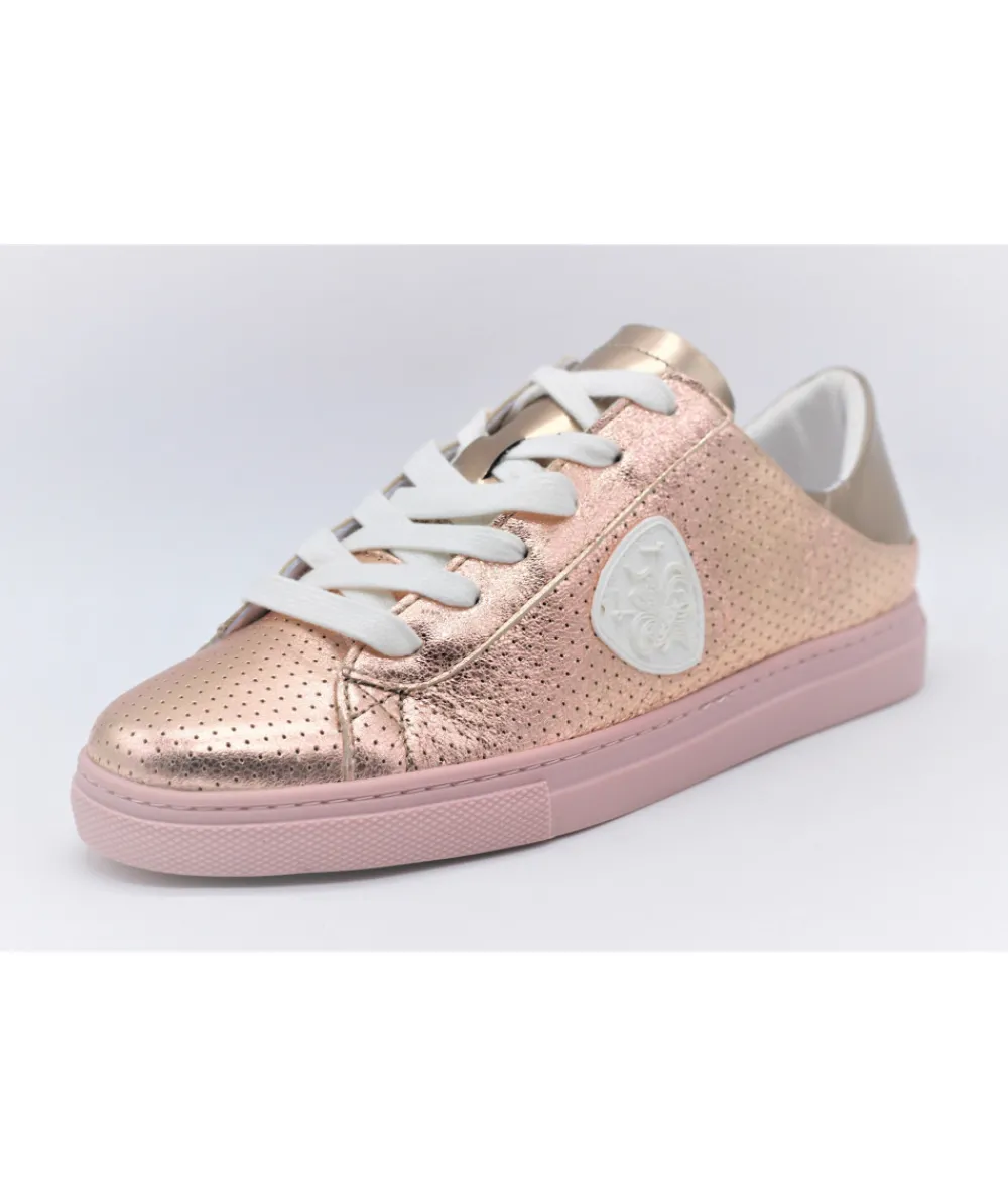 Baskets | L'Empreinte Chaussures PHILIPPE MORVAN FOLLOW rose