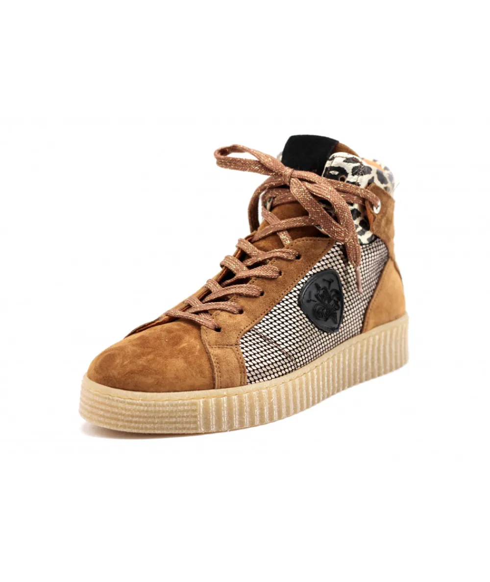 Baskets | L'Empreinte Chaussures PHILIPPE MORVAN ZEX camel