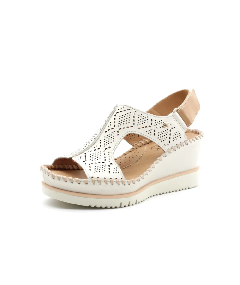 Sandales Et Nu-Pieds | L'Empreinte Chaussures PIKOLINOS AGUADULCE W3Z-1775C1 CREME