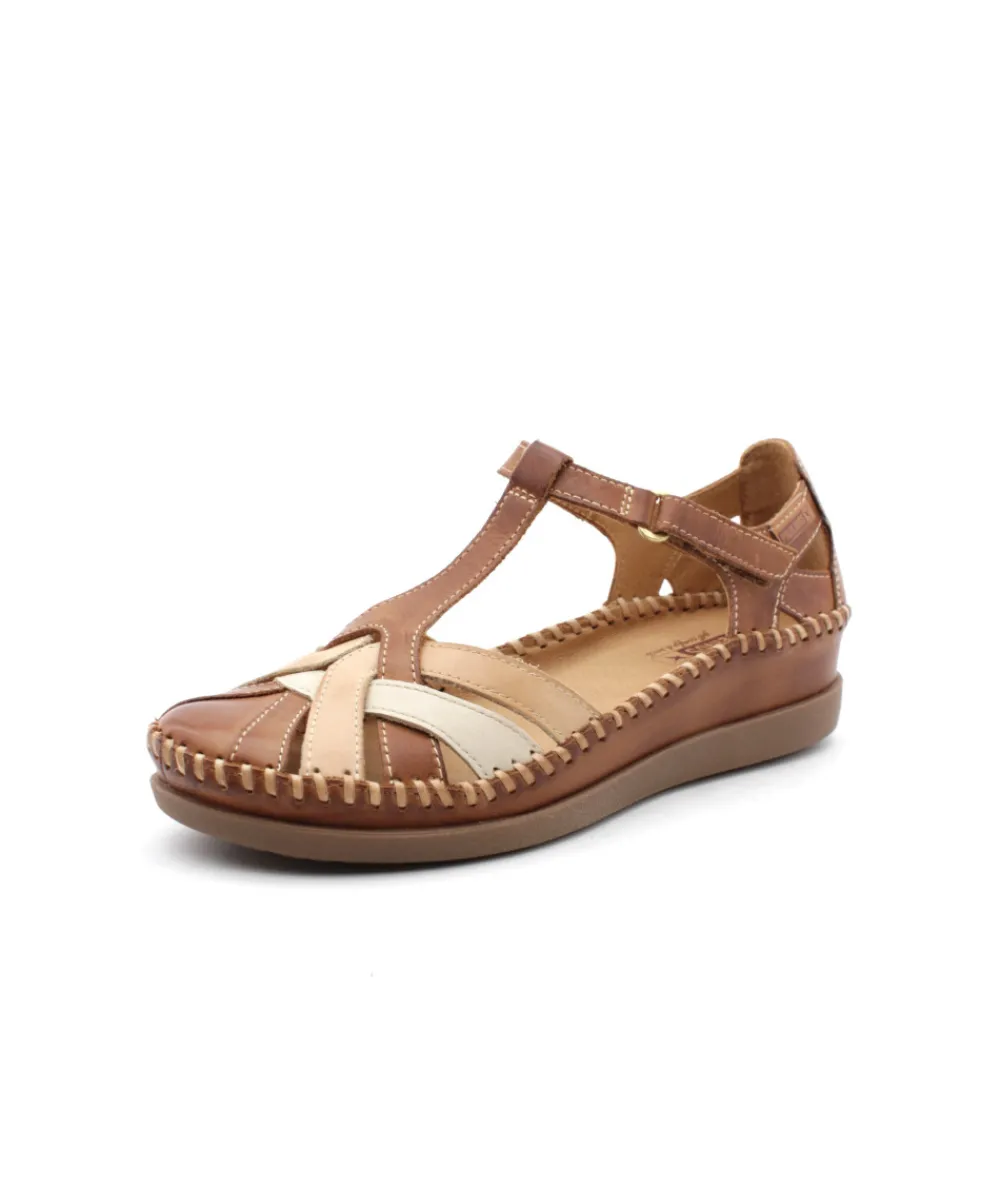 Sandales Et Nu-Pieds | L'Empreinte Chaussures PIKOLINOS CADAQUES W8K-0732C1 marron