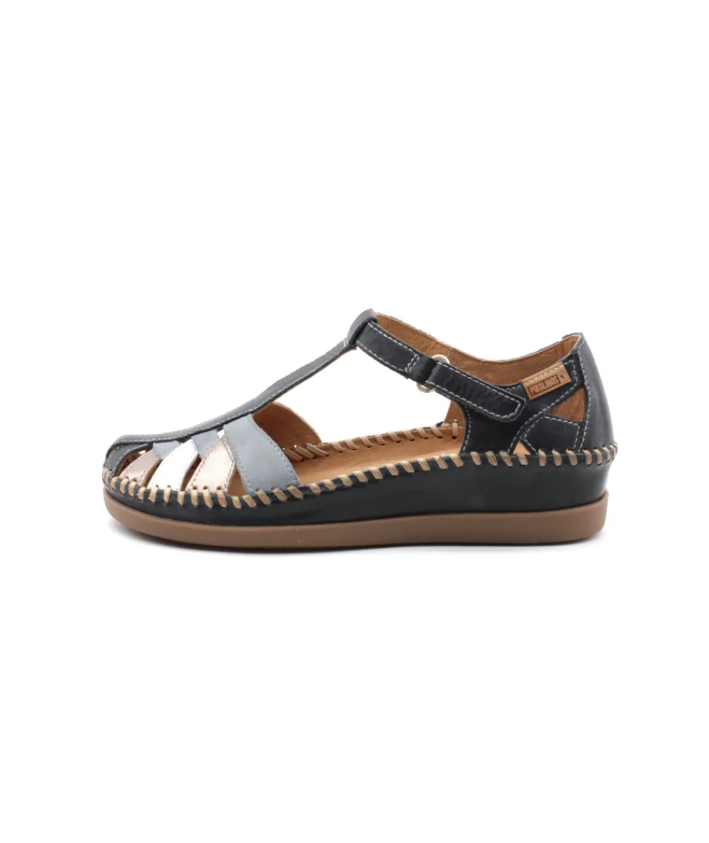 Sandales Et Nu-Pieds | L'Empreinte Chaussures PIKOLINOS CADAQUES W8K-0705C1 marine