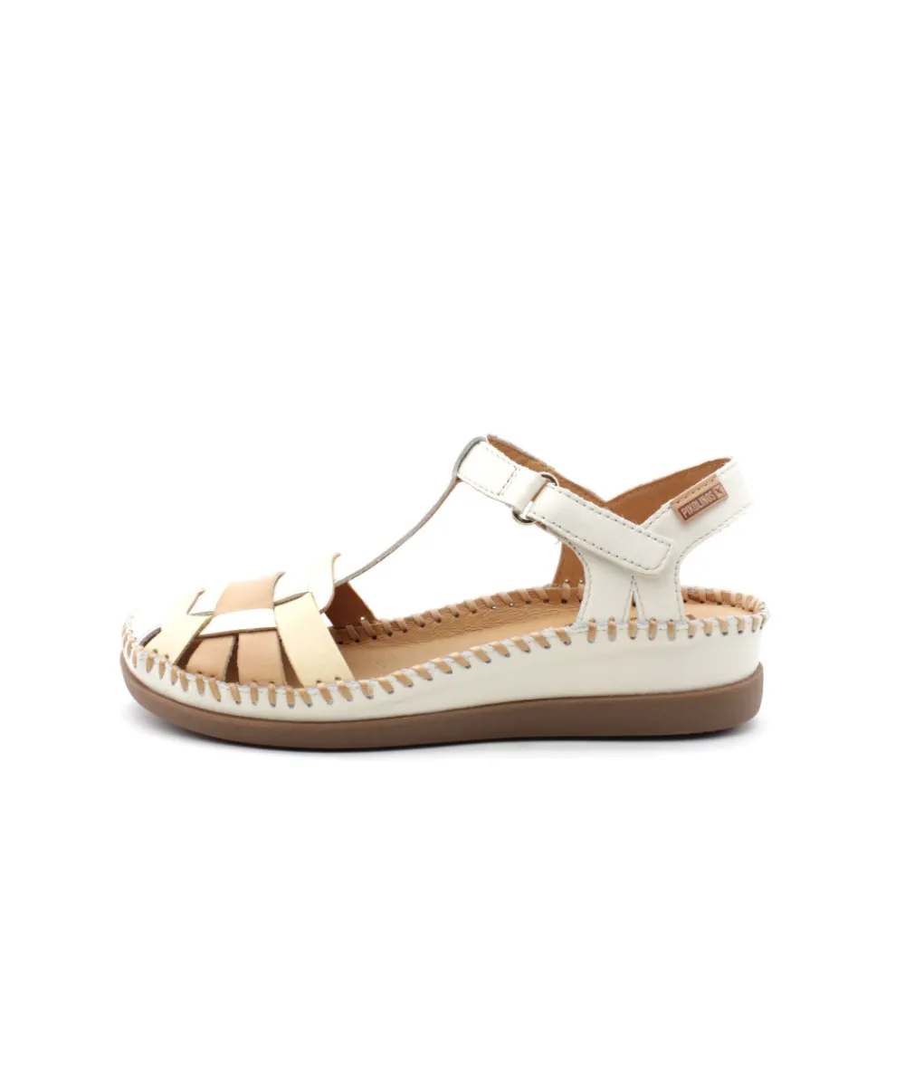 Sandales Et Nu-Pieds | L'Empreinte Chaussures PIKOLINOS CADAQUES W8K-0965C1 blanc