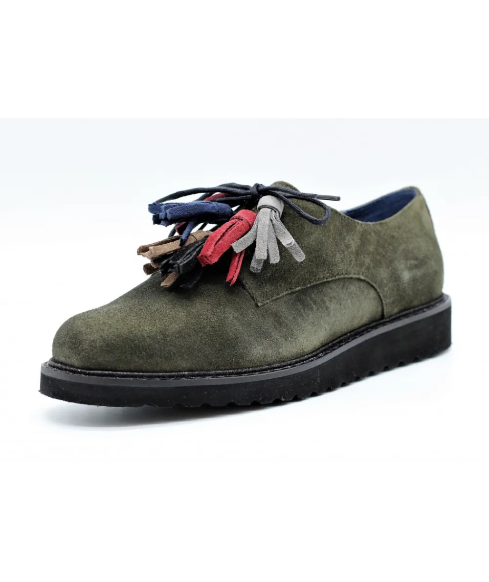 Derbies | L'Empreinte Chaussures PintoDiBlu 20467 vert