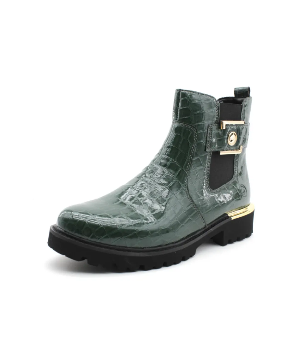 Bottines | L'Empreinte Chaussures REMONTE D8684-54 vert
