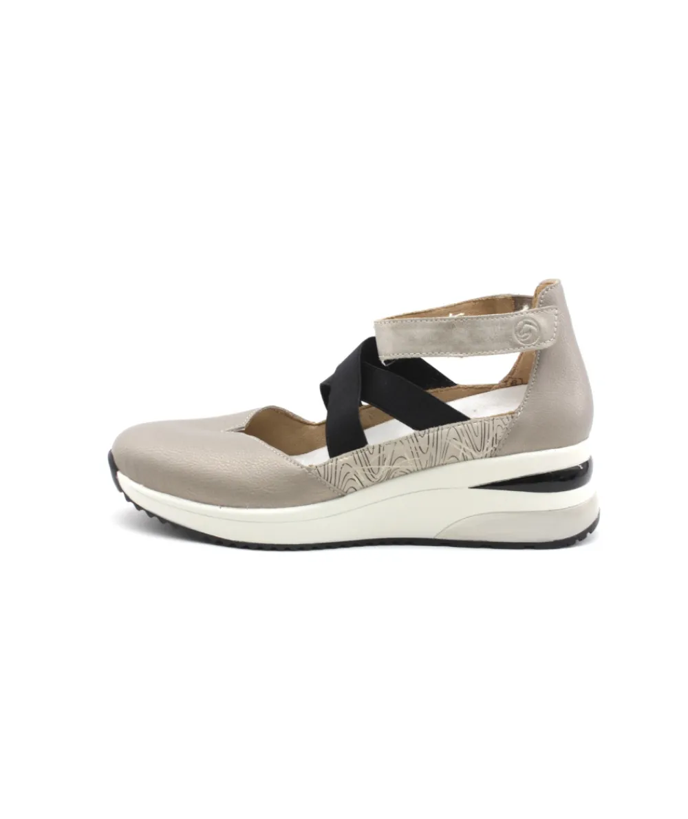 Ballerines | L'Empreinte Chaussures REMONTE D2411-90 argent