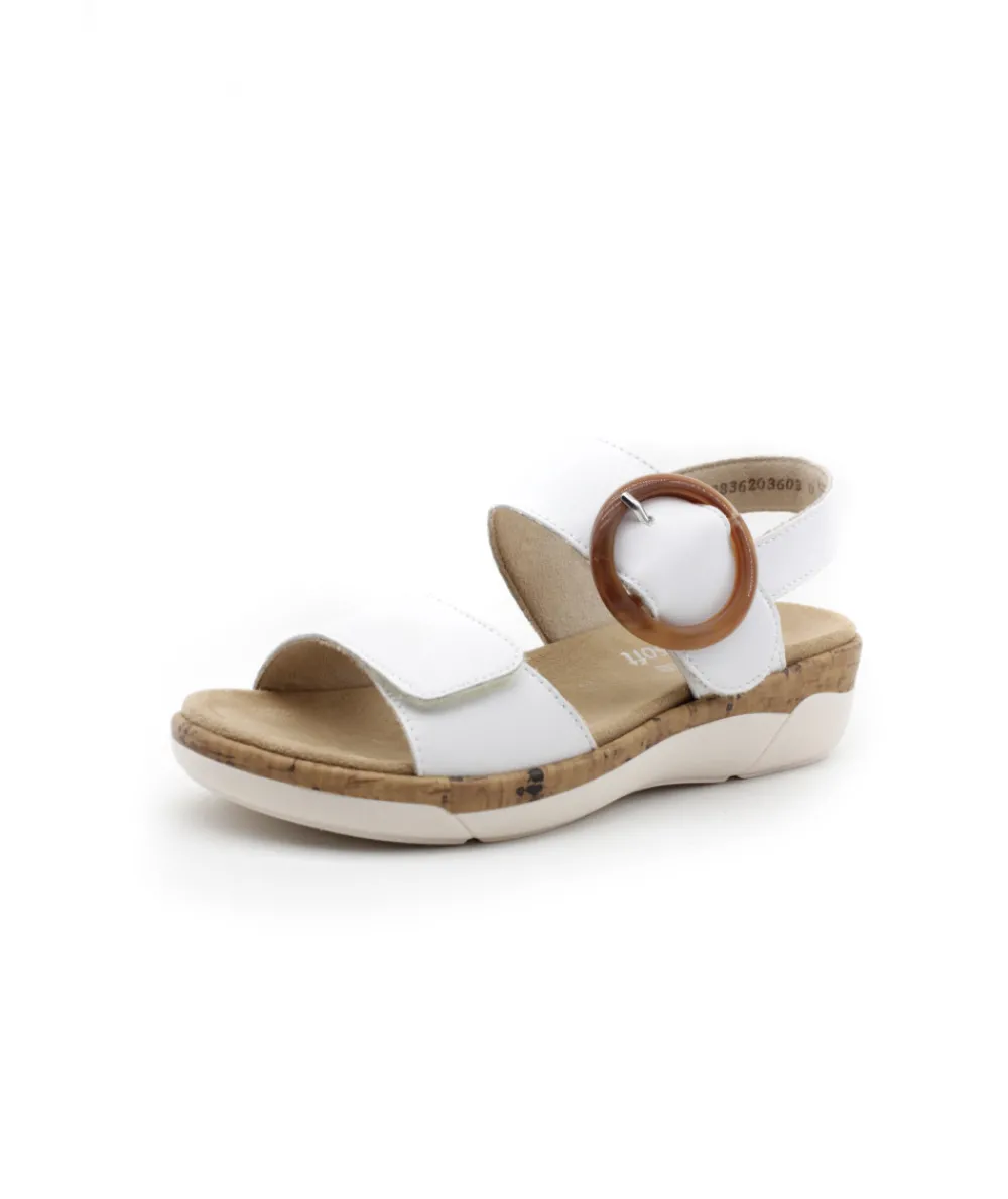 Sandales Et Nu-Pieds | L'Empreinte Chaussures REMONTE R6853-80 blanc