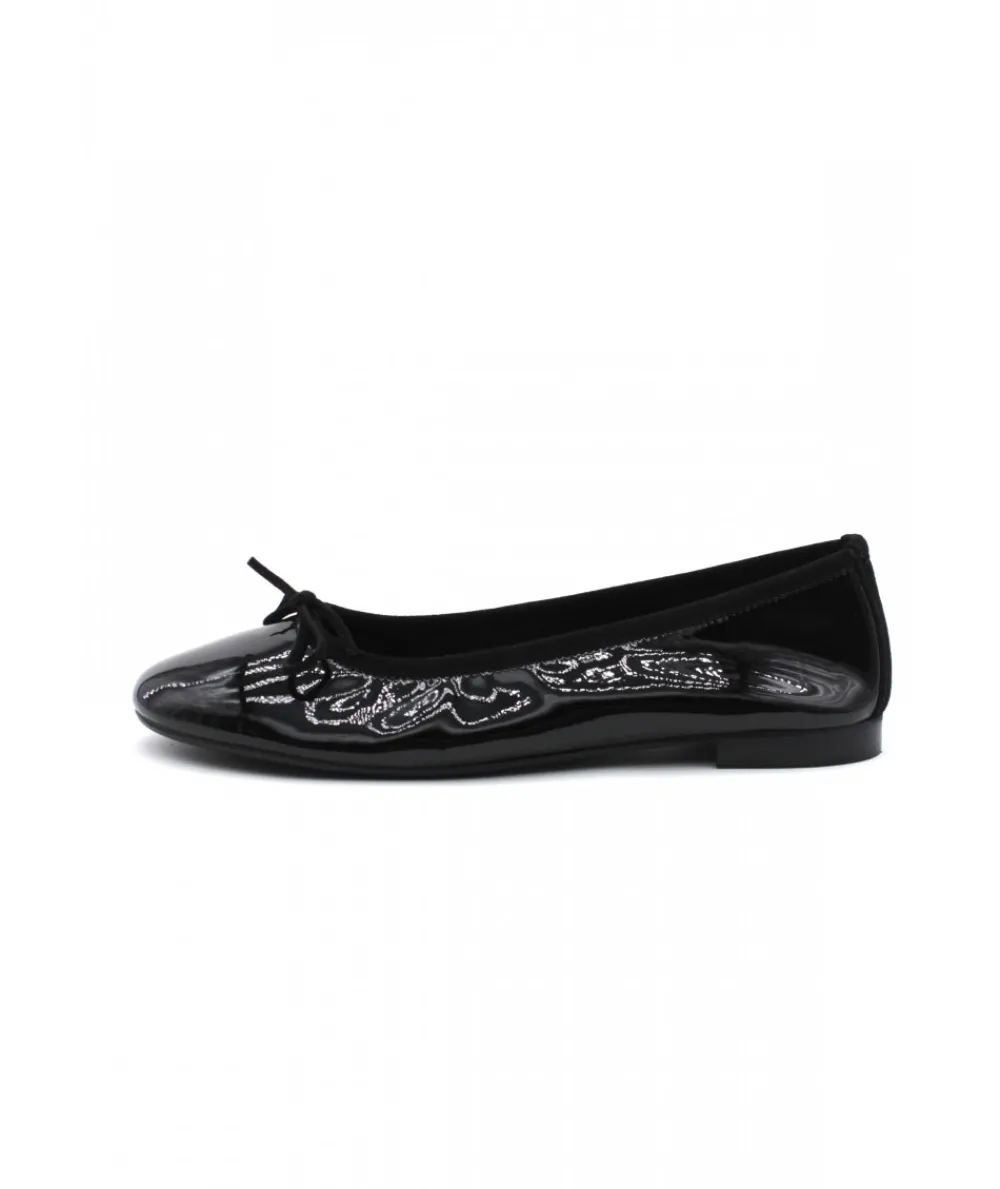 Ballerines | L'Empreinte Chaussures REQINS CARMEN VERNIS noir