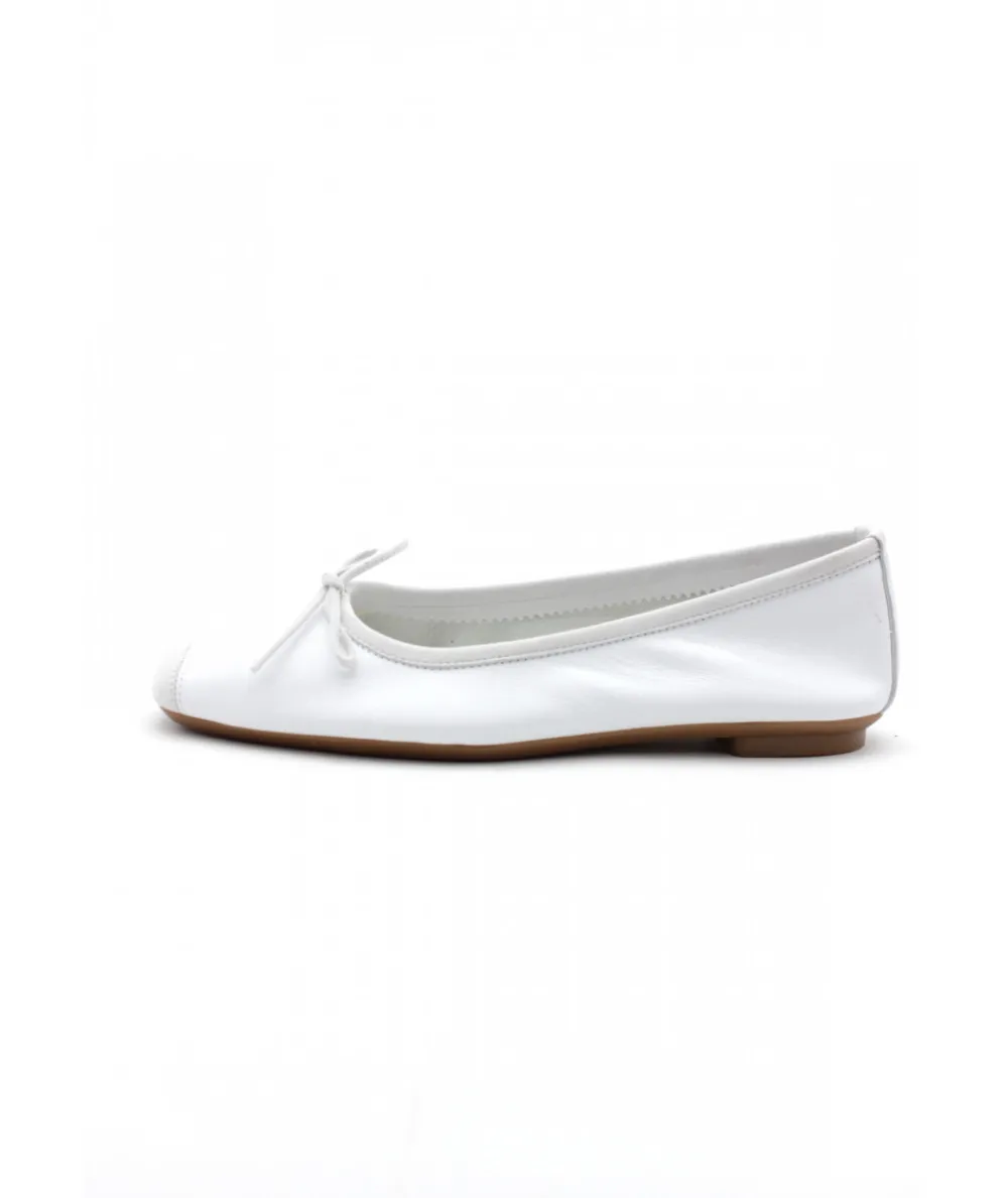 Ballerines | L'Empreinte Chaussures REQINS HARMONY CUIR blanc