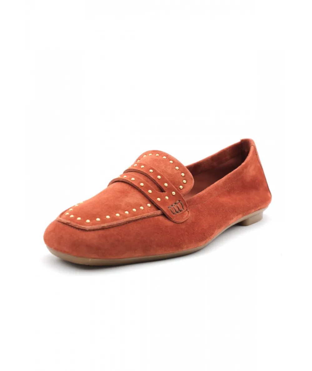 Mocassins | L'Empreinte Chaussures REQINS HELODIE PEAU brique