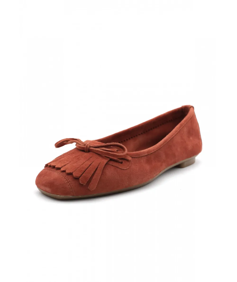 Ballerines | L'Empreinte Chaussures REQINS HINDI PEAU brique